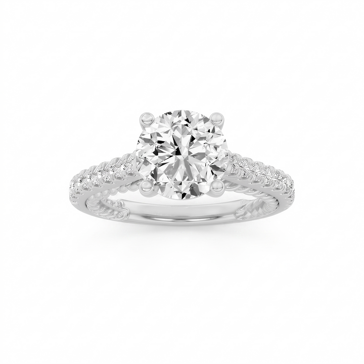 Bezel-Set Round Solitaire