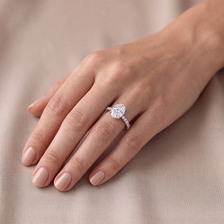 Bezel-Set Round Solitaire