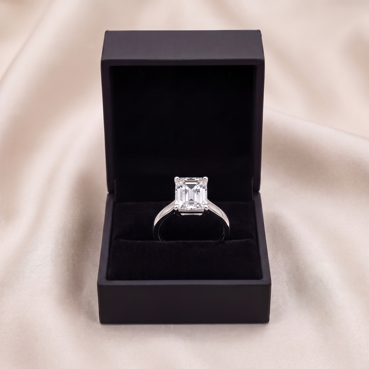 Emerald Cut Solitaire