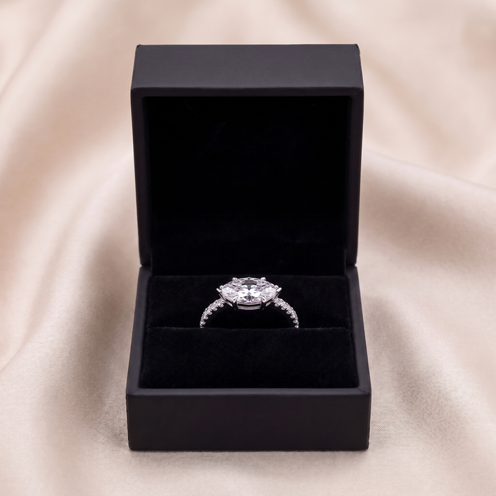East-West Marquise Setting