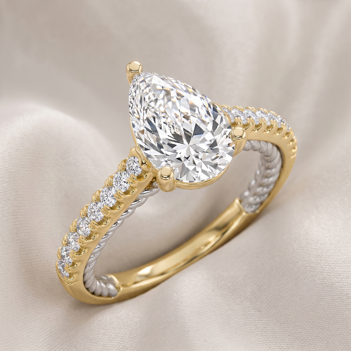 Pavé Eternity Band — Men&
