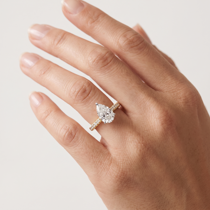 Pavé Eternity Band — Men&
