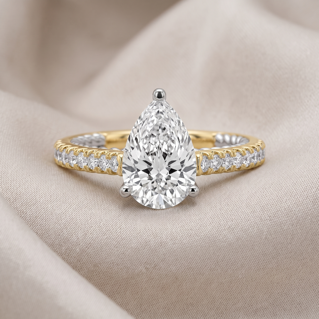 Pavé Eternity Band — Men&