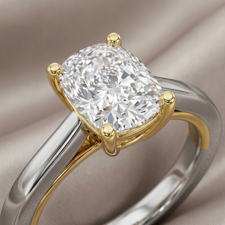 Twisted Two-Tone Band — Women&