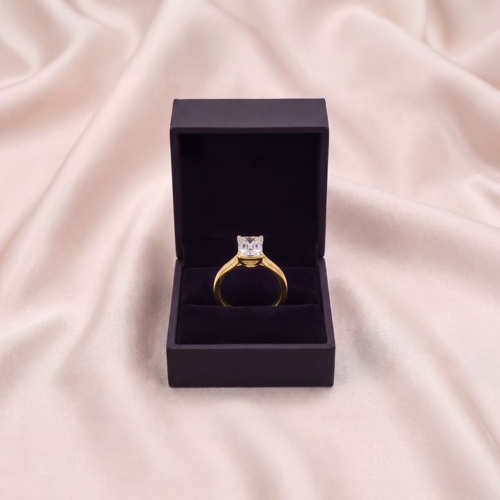 Cathedral Cushion Solitaire