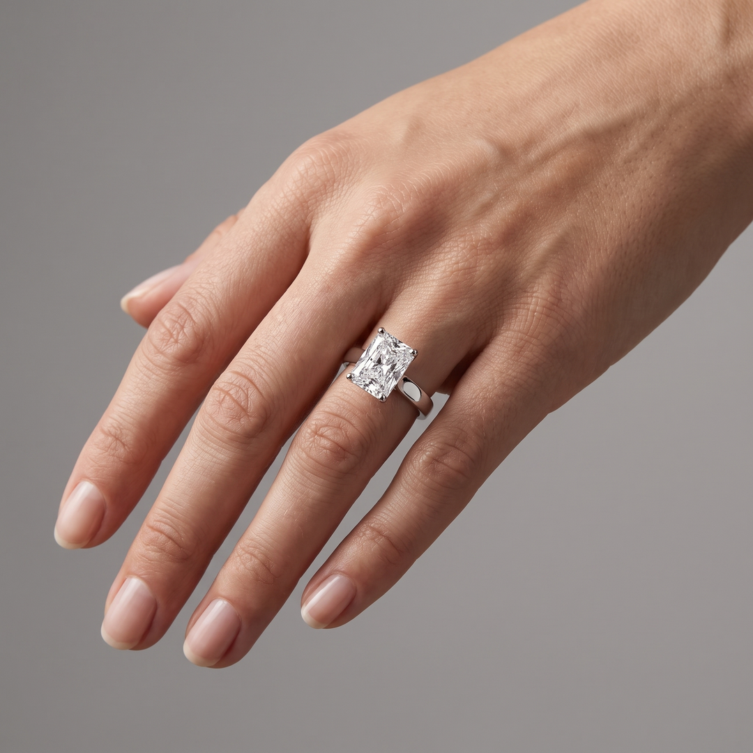 Radiant Cut Solitaire