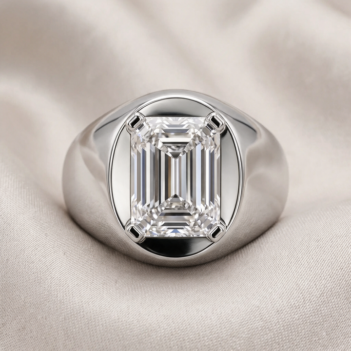 Nature-Inspired Oval Side Stone